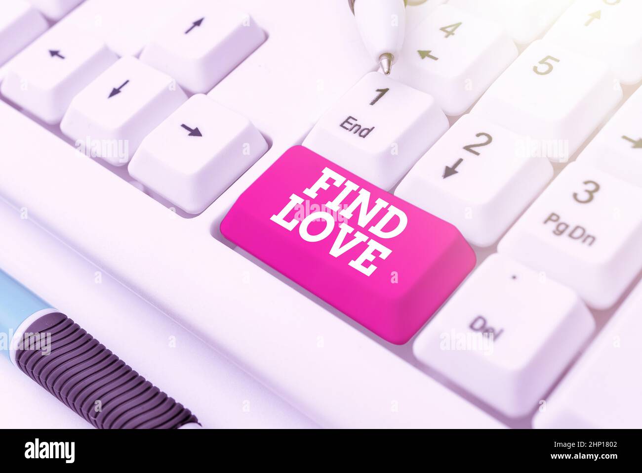 Handwriting text Find Love, Concept meaning affection for another ...