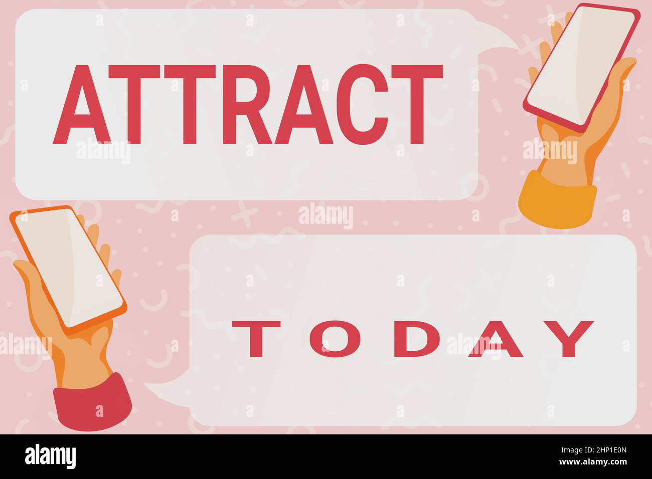 Text sign showing Attract, Business concept to draw by a physical force ...