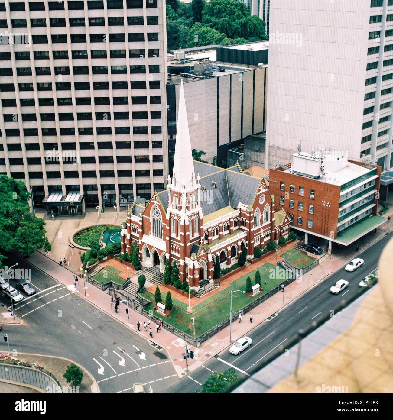 Albert Street Uniting Church,Brisbane, Queensland, Australia. Stock Photo