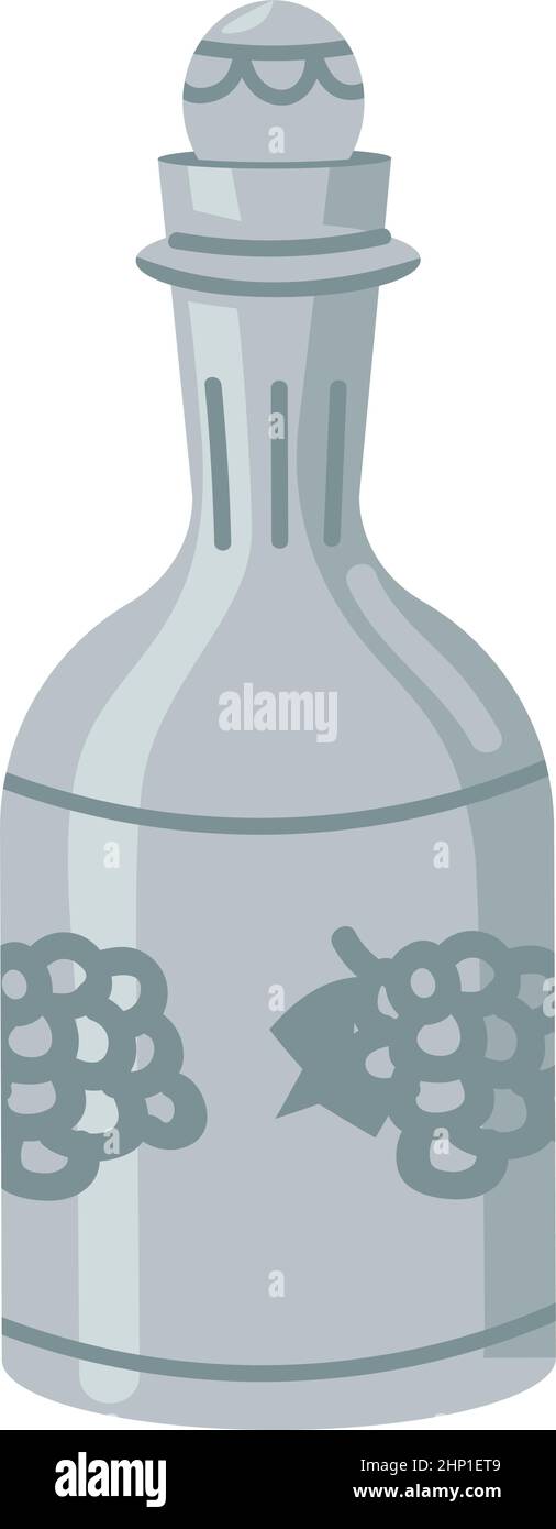 Silver decanter Stock Vector Images - Alamy