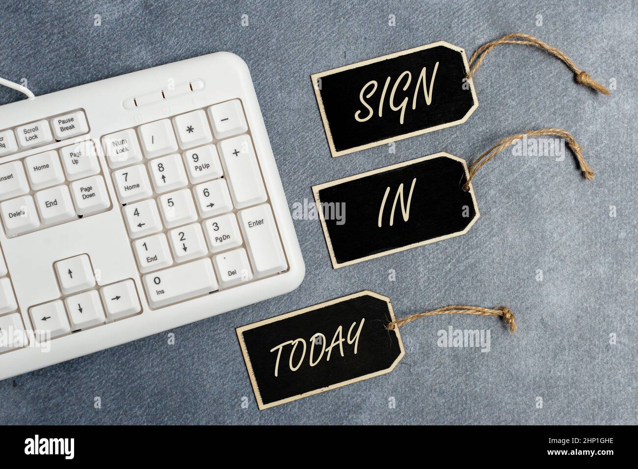 Inspiration showing sign Sign In, Concept to write your name