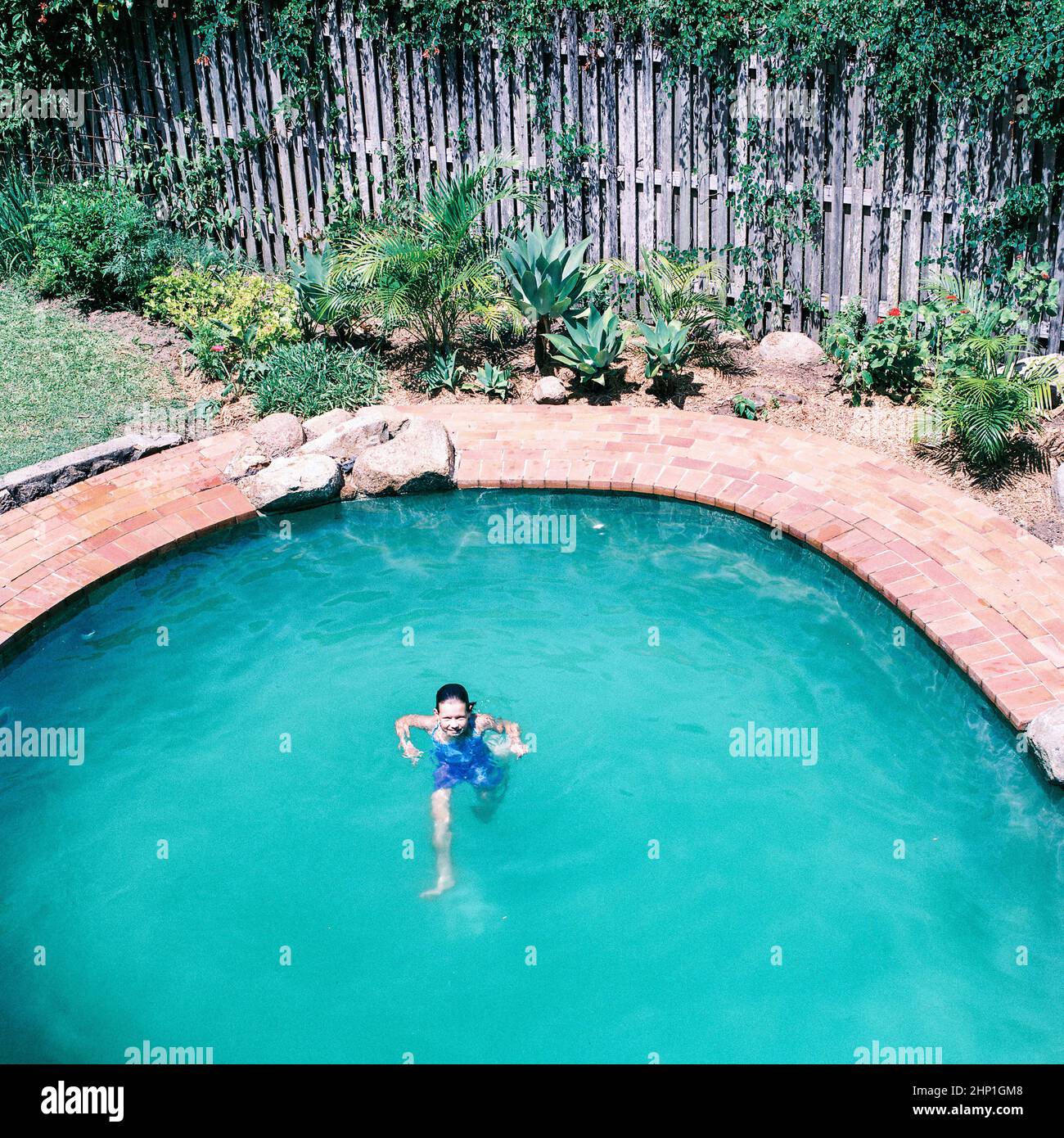Swimming pool, Brisbane, Queensland, Australia. Stock Photo