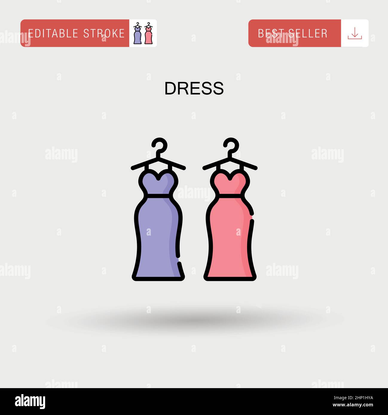 Simple Cartoon Dress