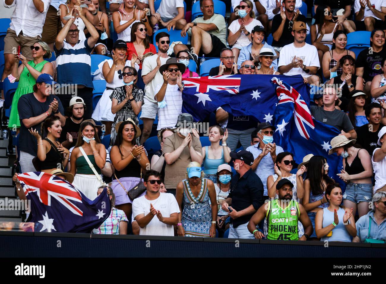 Australian Open 2022 Day 7 Stock Photo Alamy