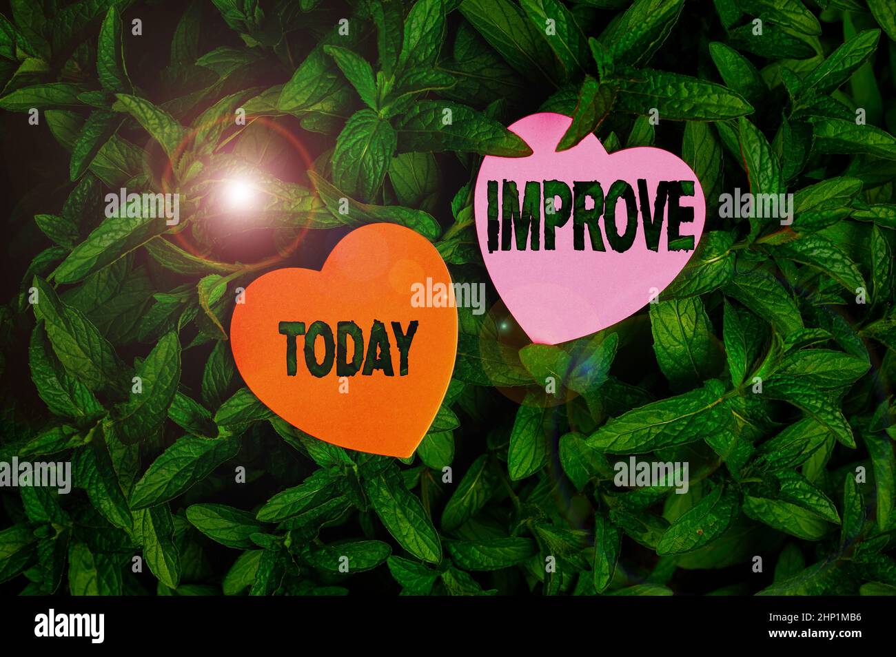 Inspiration showing sign Improve, Business idea Make become better ...