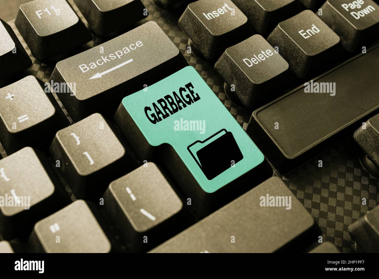 Garbage truck recycling word concept hi-res stock photography and ...