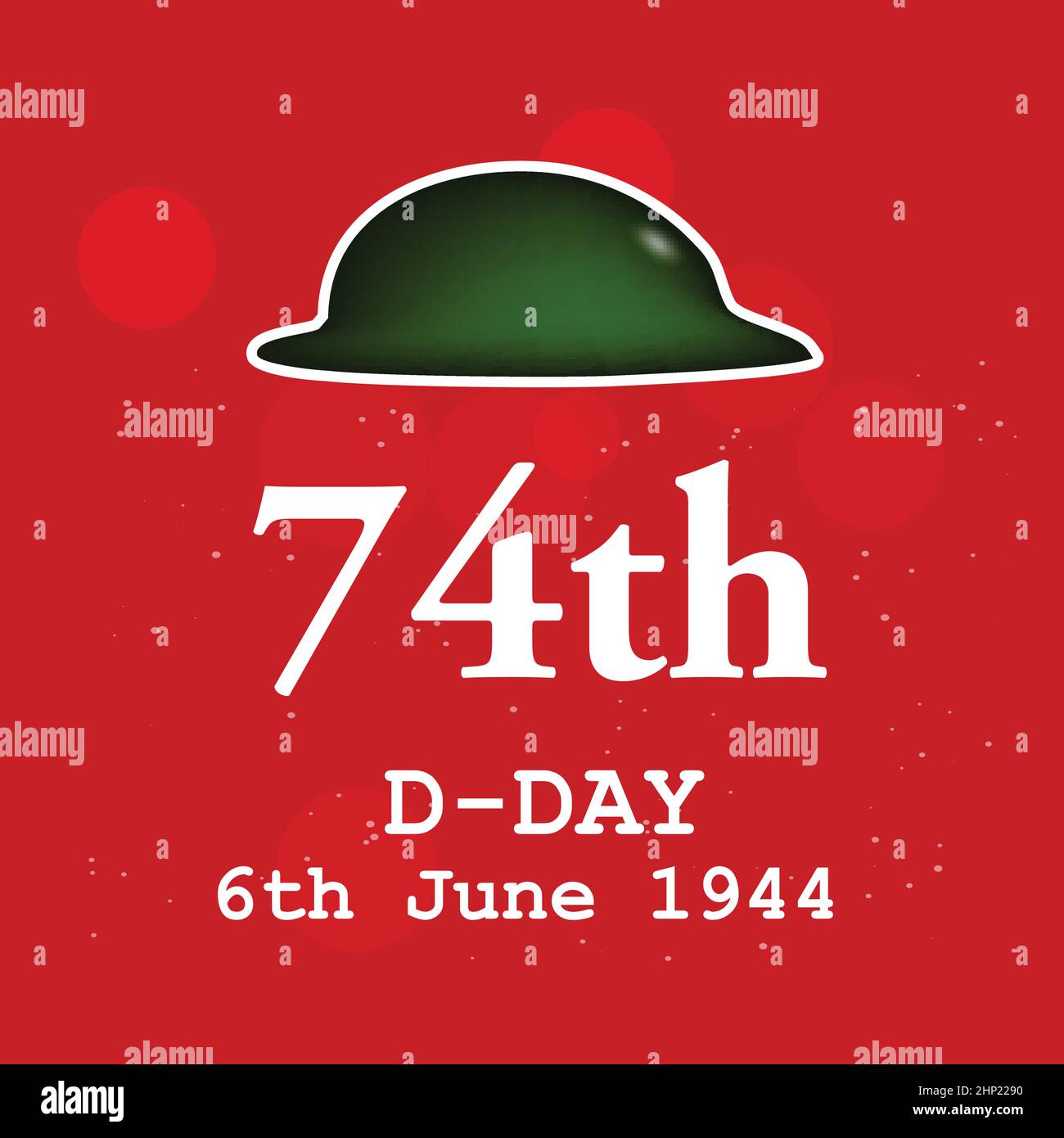 U.S.A D-Day Stock Vector