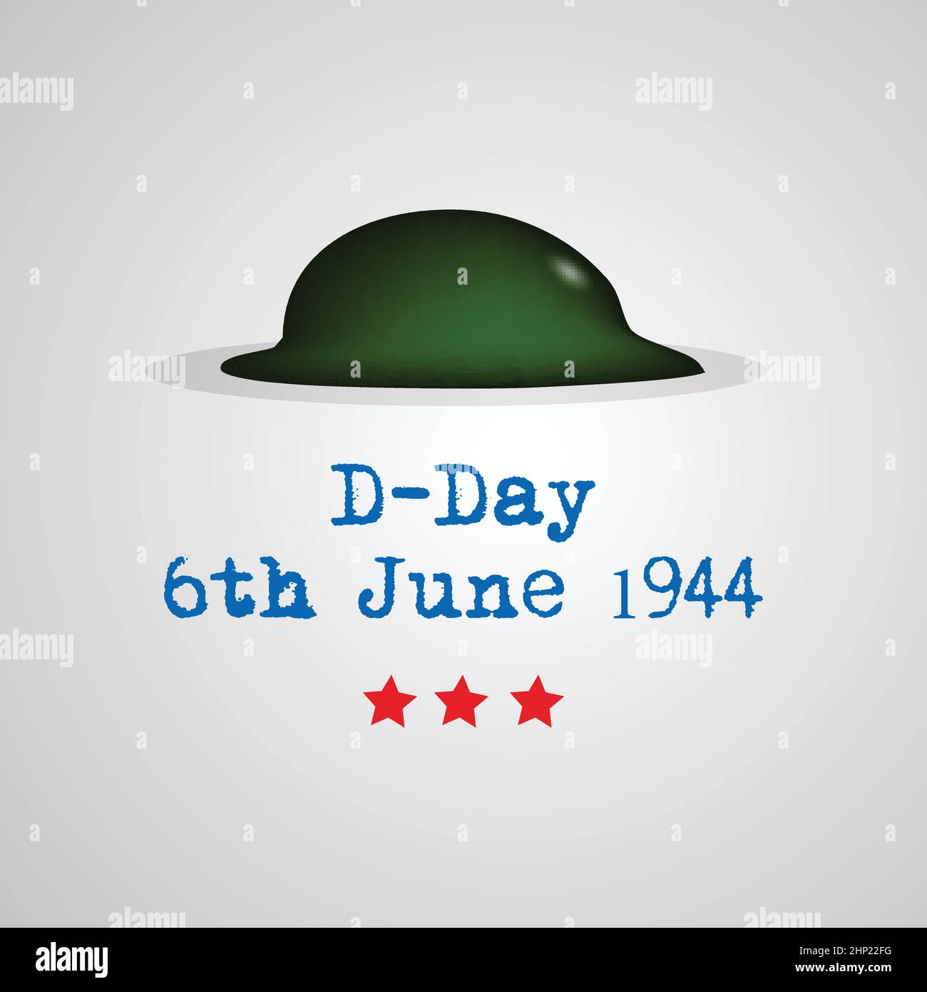 U.S.A D-Day Stock Vector