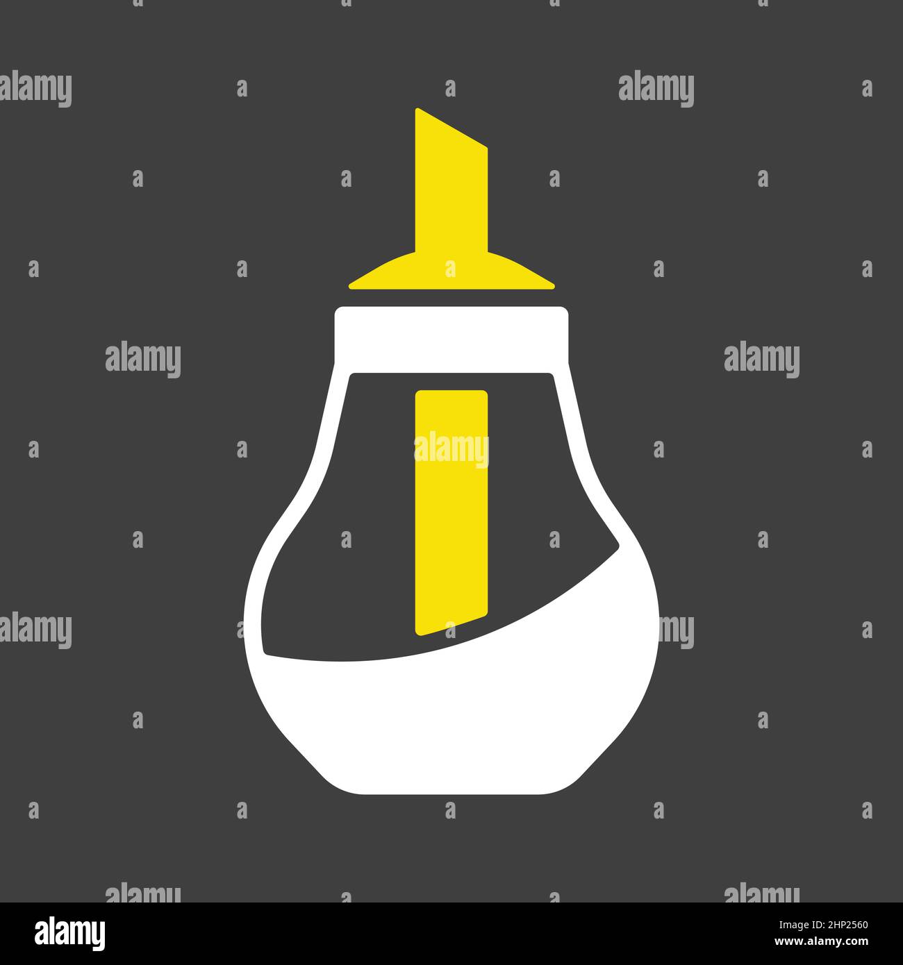 Sugar bowl shaker bottle vector icon Stock Vector Image & Art Alamy
