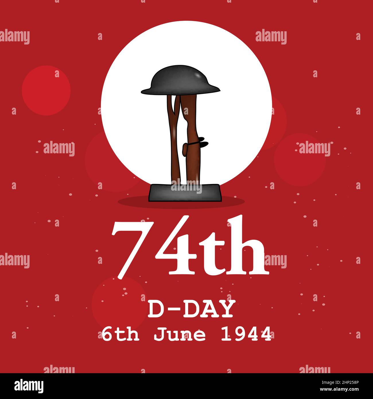 U.S.A D-Day Stock Vector