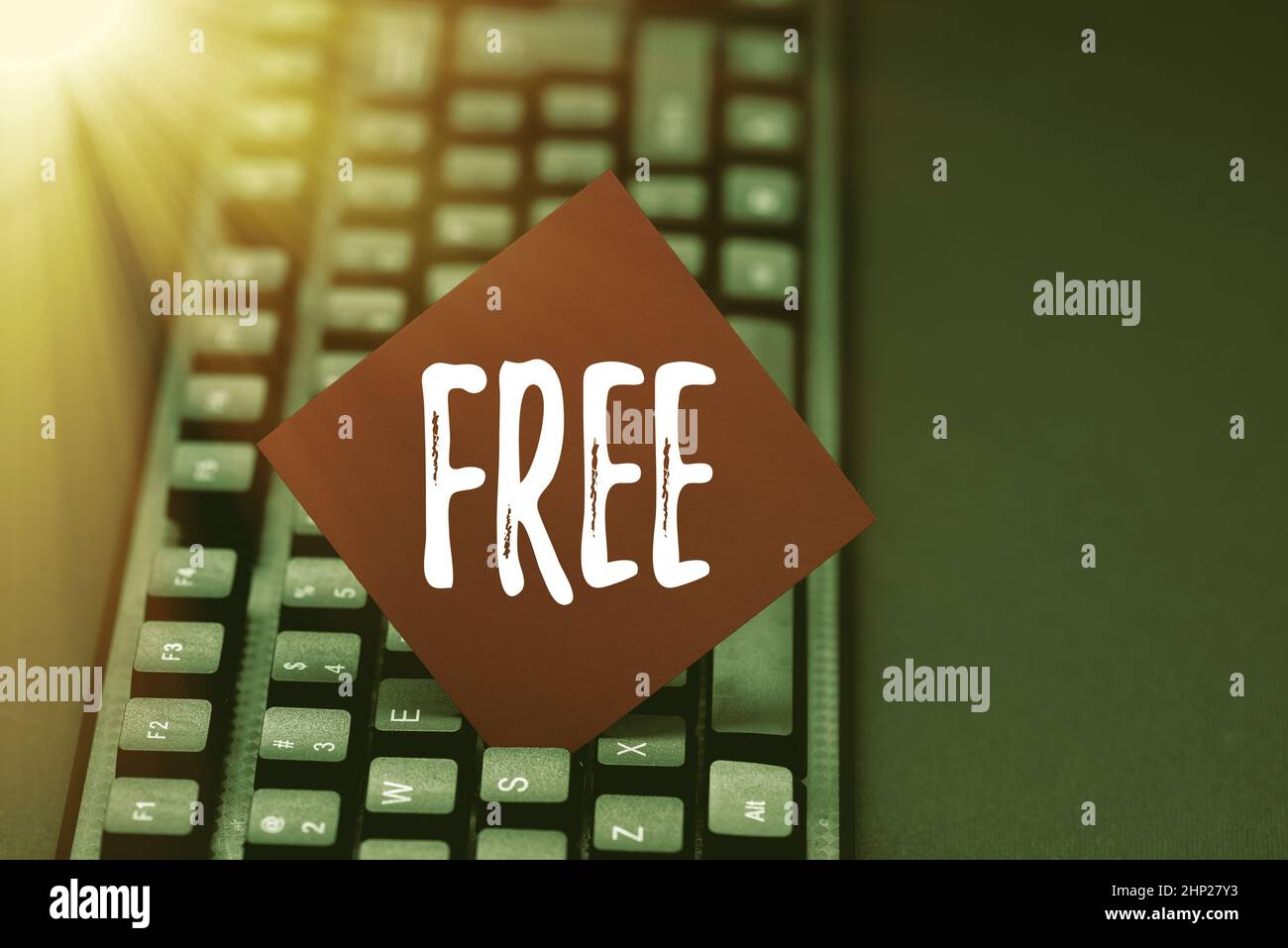 Writing displaying text Free, Internet Concept Enjoying personal rights ...