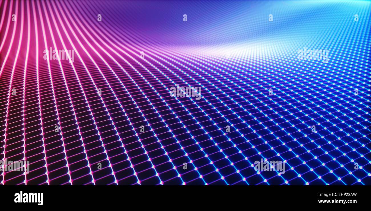 Colorful abstract image with organic shape. Network connection, background technology concept. Stock Photo