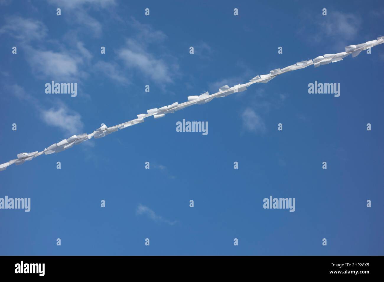 cloud formation in the sky, a weather phenomenon in meteorology Stock Photo