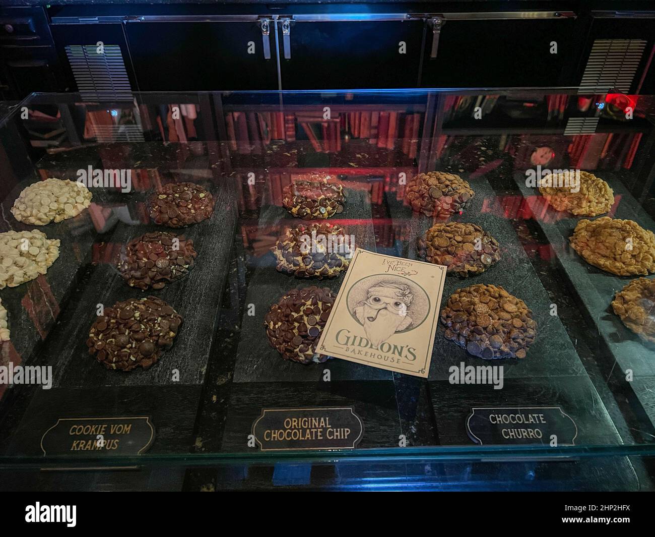 Orlando, FL USA November 27, 2021 The interior of Gideon's Bakehouse