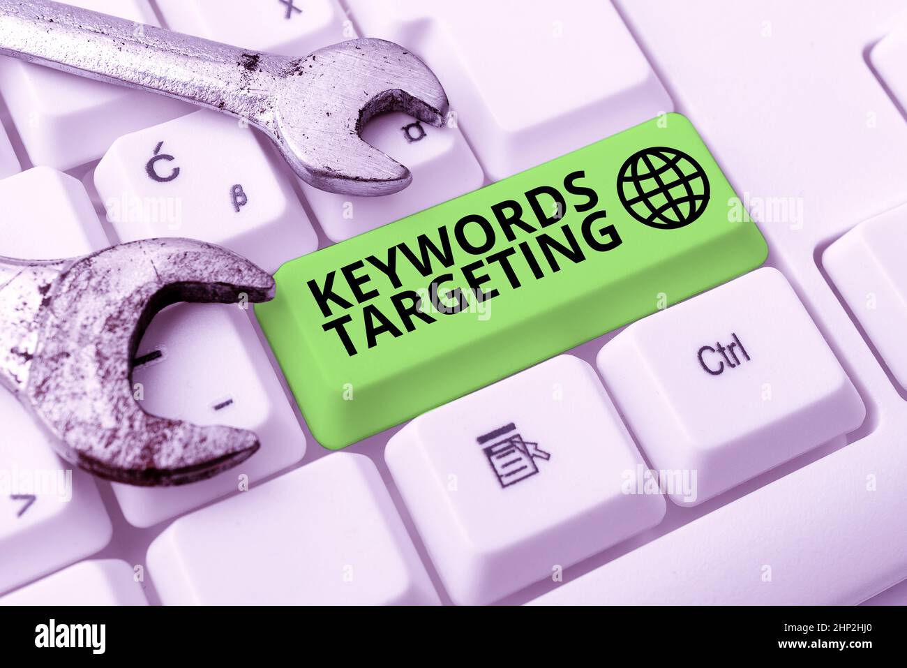 Writing displaying text Keywords Targeting, Word Written on Use ...