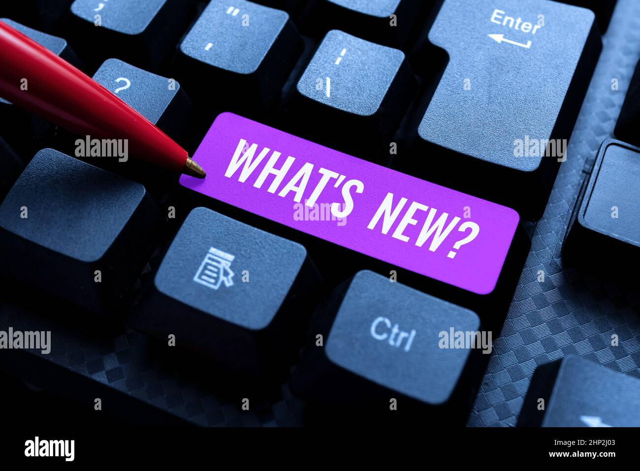 Sign displaying What S New Question, Business idea Asking about latest ...