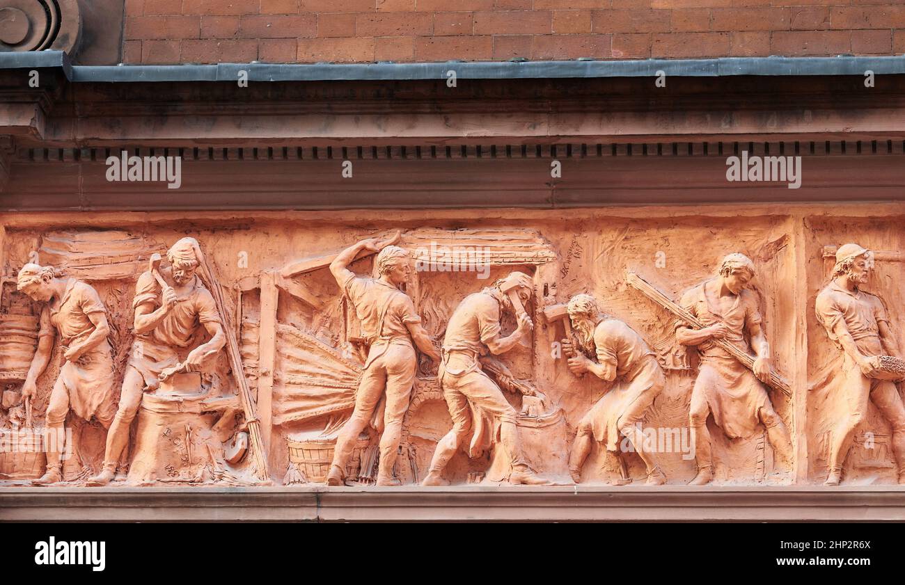 Terracotta frieze hi-res stock photography and images - Alamy
