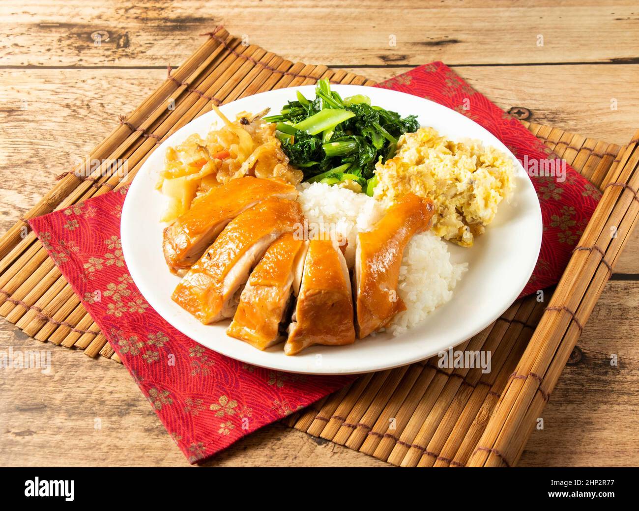 Rose chicken rice hi-res stock photography and images - Alamy