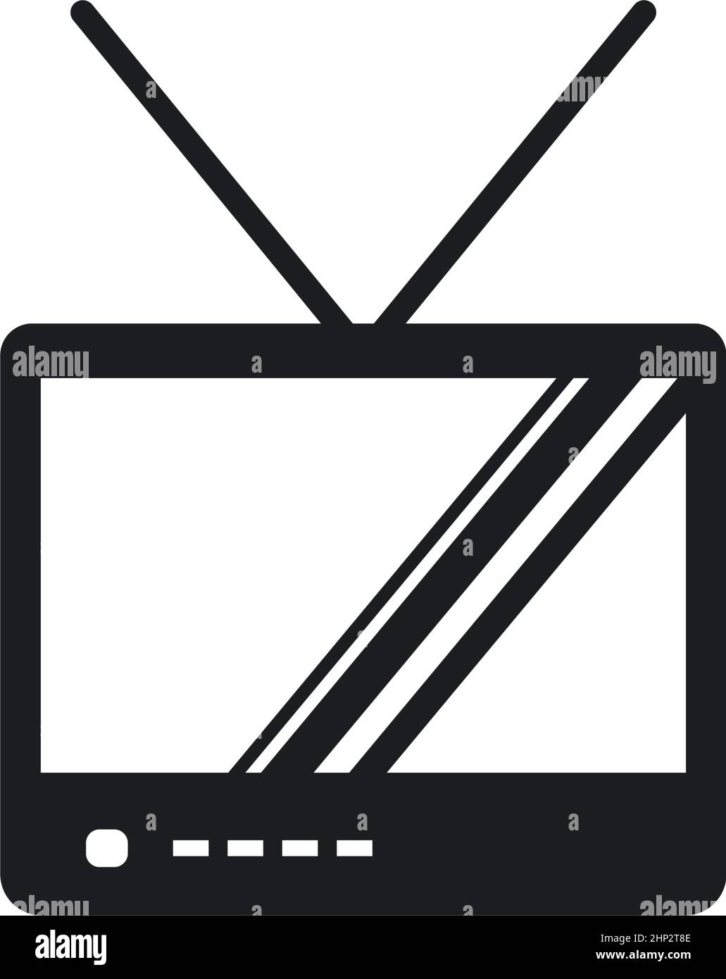 television icon vector illustration Stock Vector