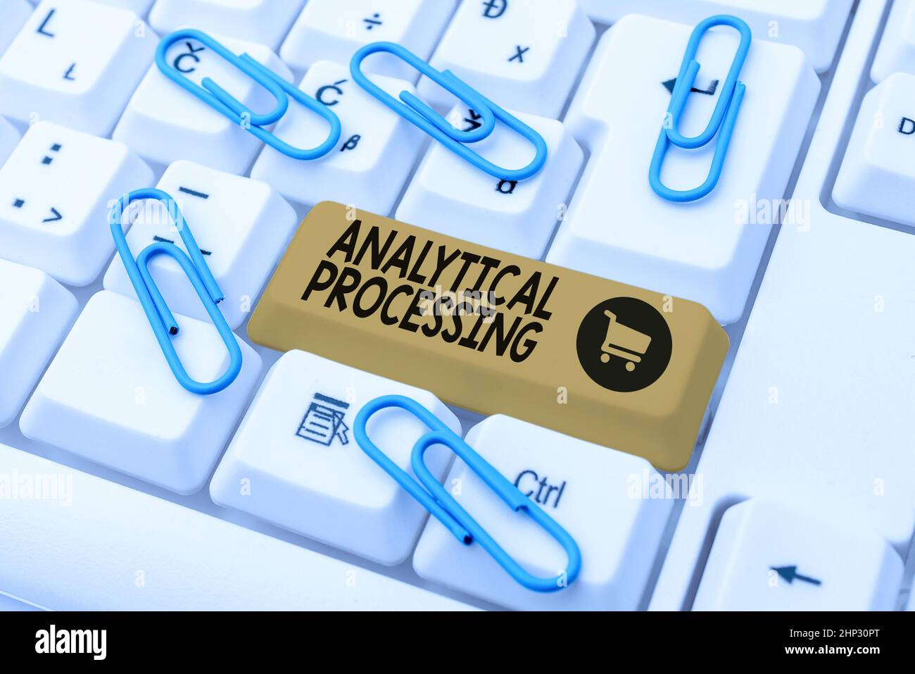 Text caption presenting Analytical Processing, Business approach easily View Write Reports Data Mining and Discovery Creating New Typing Game Concept, Stock Photo