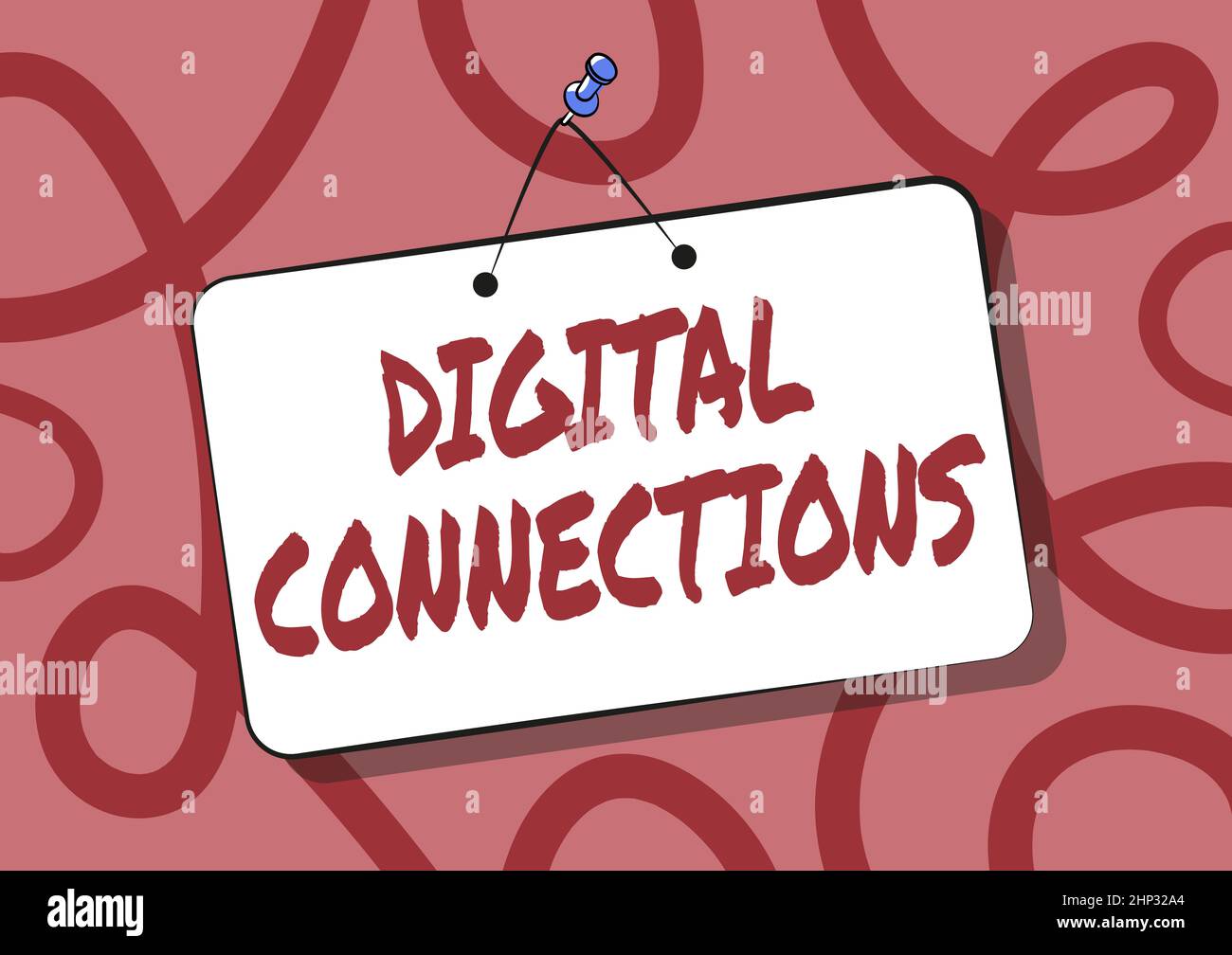 Writing displaying text Digital Connections, Business overview Powerful ...