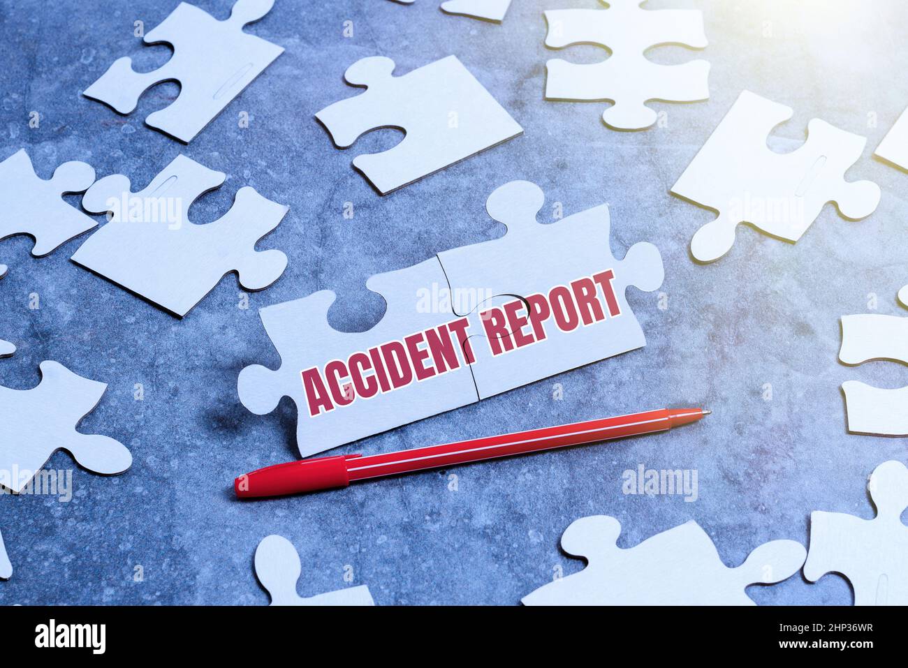 Text showing inspiration Accident Report, Concept meaning A form that