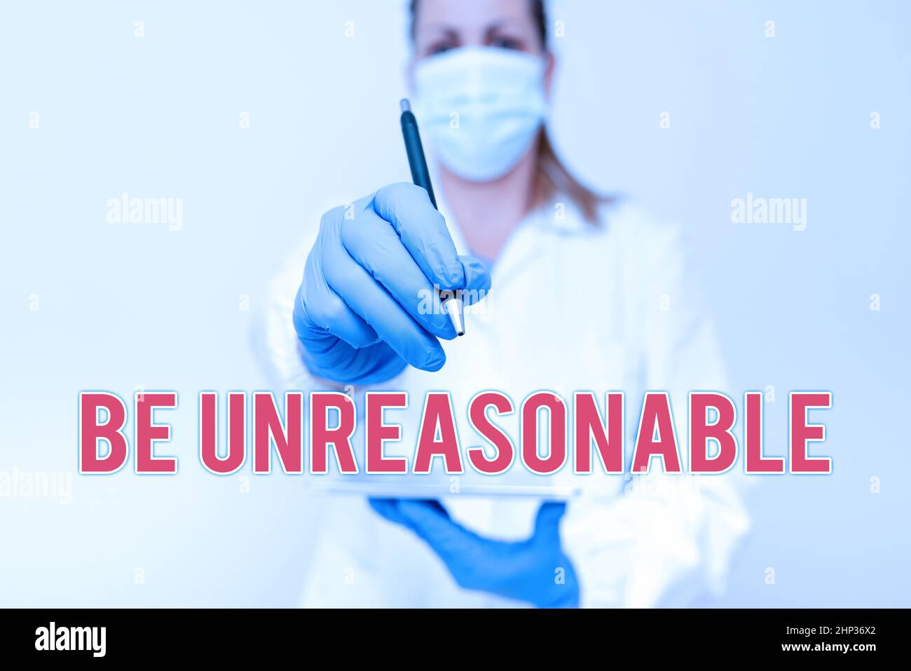 Unreasonable behavior hi-res stock photography and images - Alamy