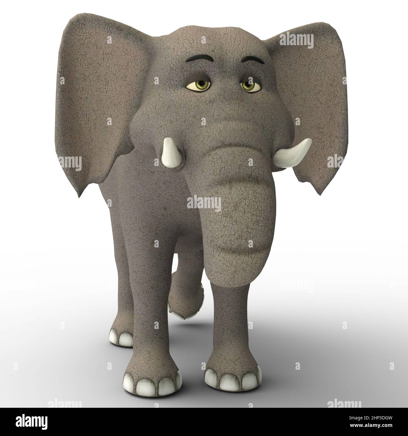 3D-illustration of a cute and funny adult cartoon elephant is tired Stock Photo - Alamy 3D-illustration of a cute and funny adult cartoon elephant is tired Stock Photo - Alamy