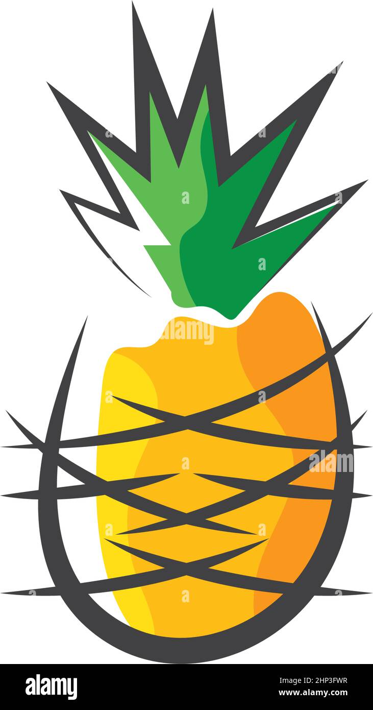 pineapple icon vector illustration design Stock Vector