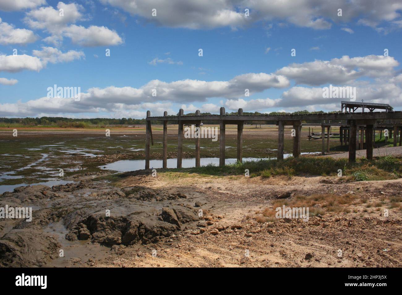 Swim Area in Dry Lake Late Afternoon Lake Tyler Stock Photo Alamy