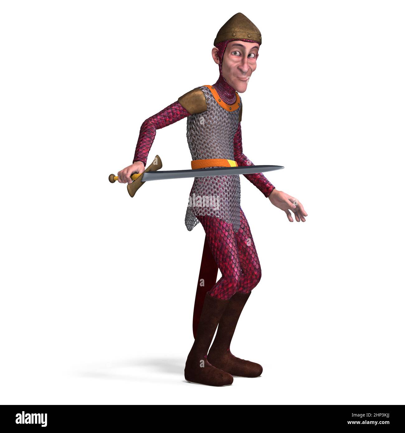 Medieval Soldier Fighter Male No Background Perfect for Print on Demand  Merchandise AI Generative 29748986 PNG