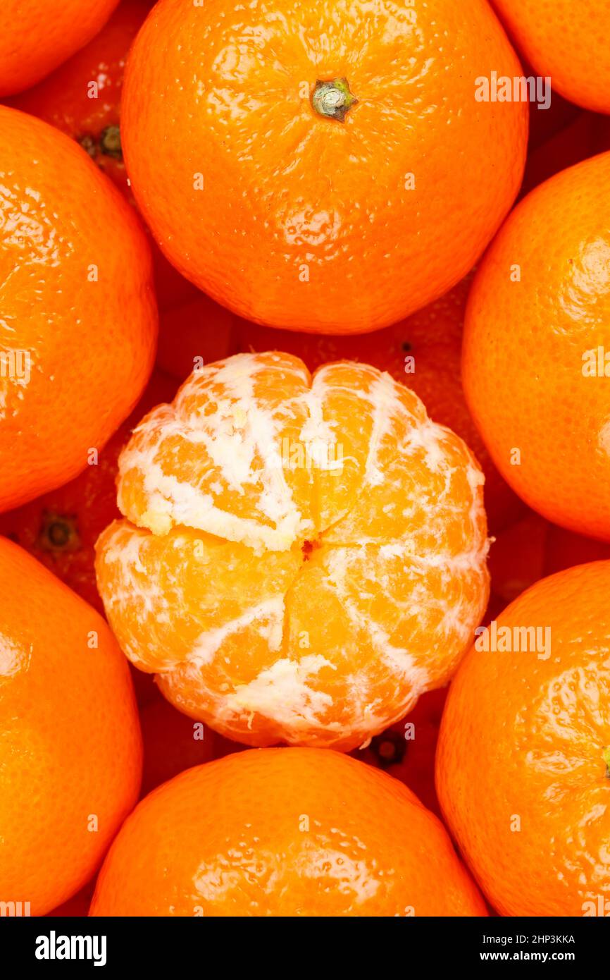 Mandarin tangerine clementine fruits mandarins tangerines clementines fruit background from
