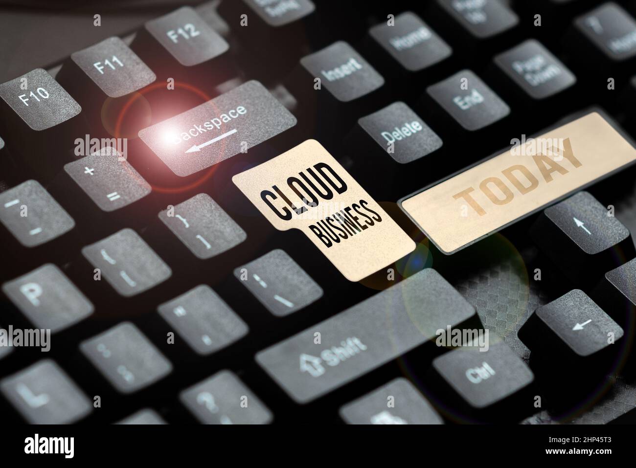 Inspiration showing sign Cloud Business, Word Written on internetbased delivery of services made available to users Writing Complaint On Social Media, Stock Photo