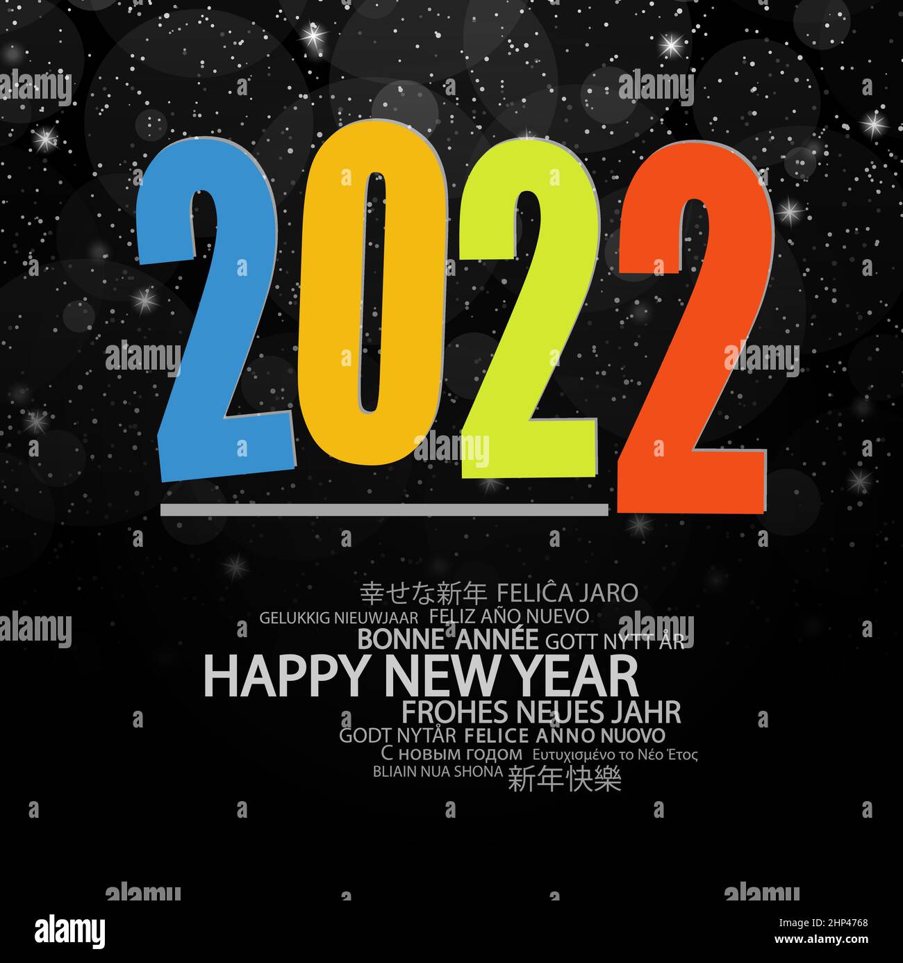 Happy New Year 2022 background Stock Vector Image &amp; Art - Alamy