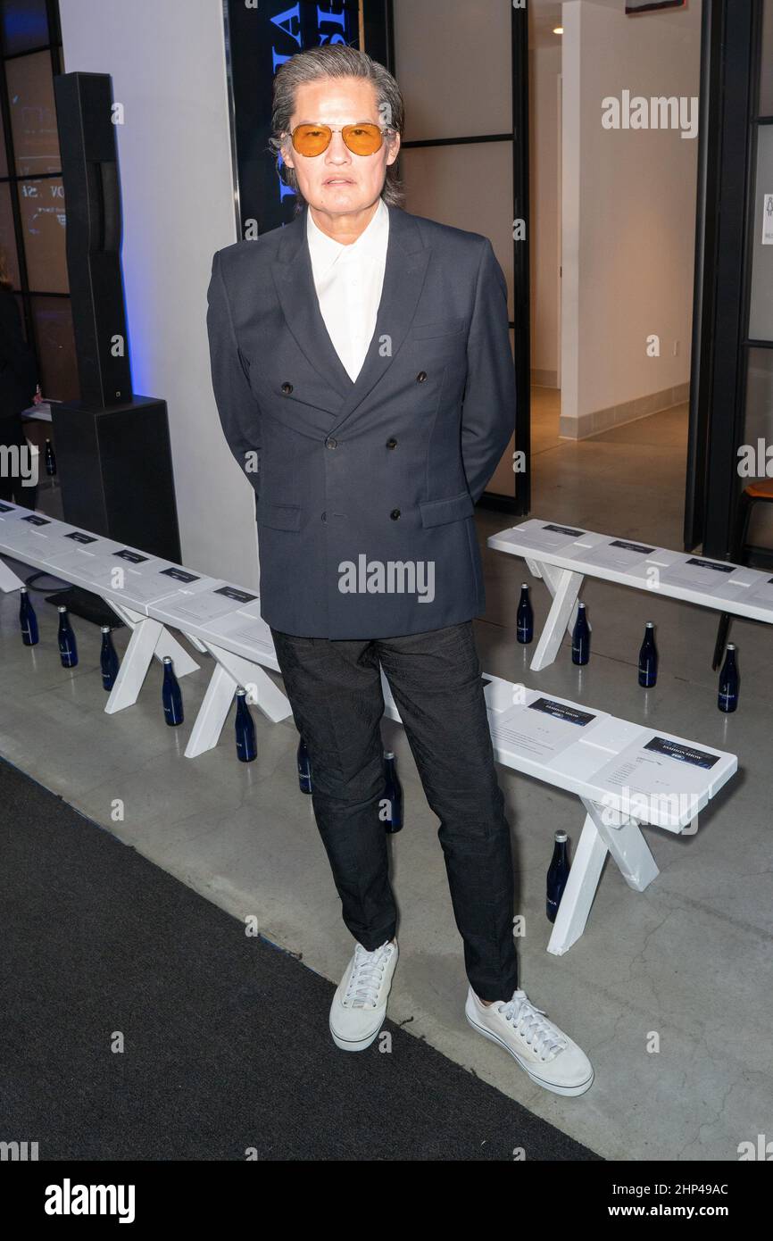 New York, USA. 17th Feb, 2022. Jorge Luis attends the sixth annual Blue  Jacket Fashion Show in support of prostate cancer awarness at Moonlight  Studios in New York, NY on February 17,