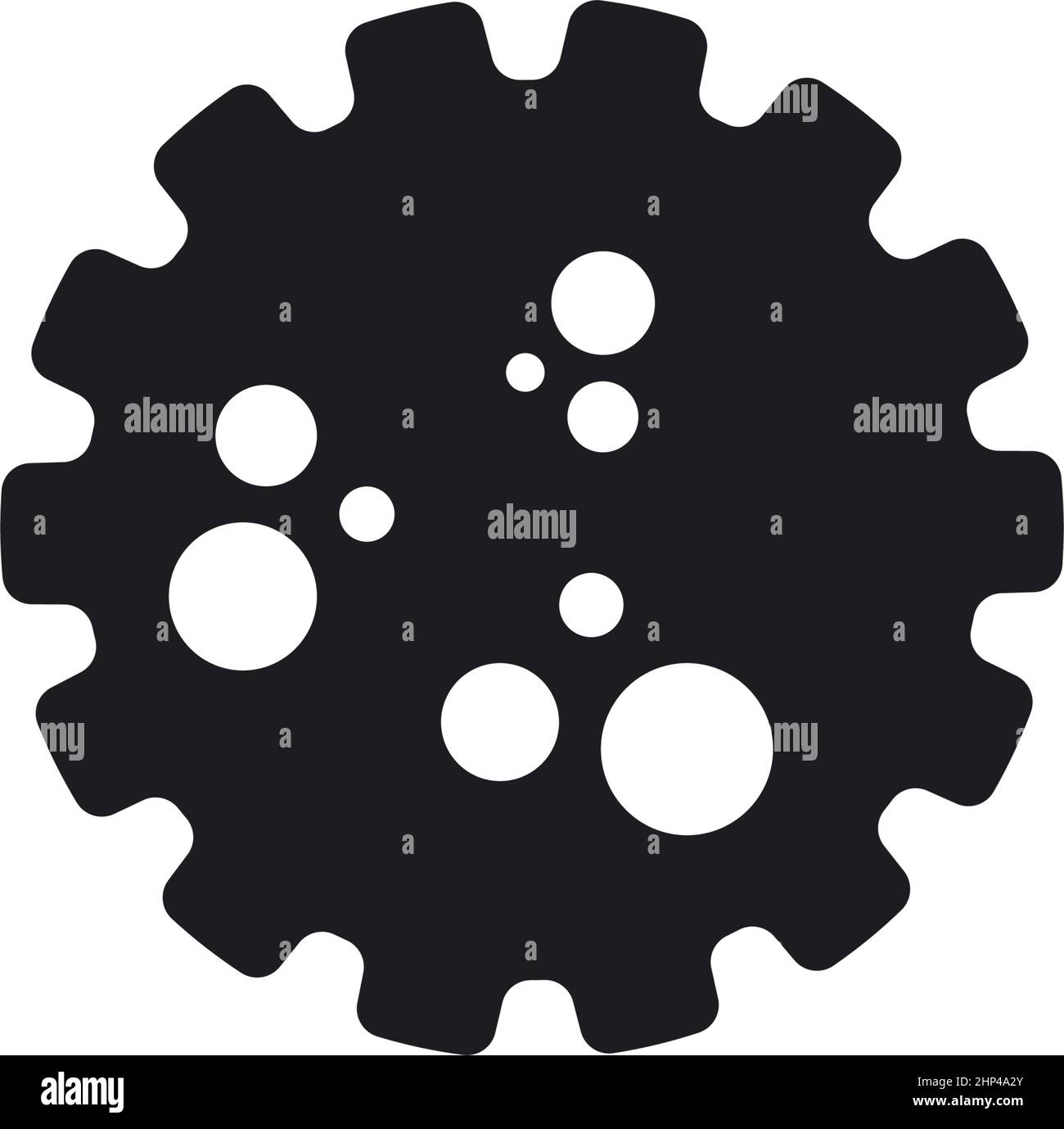 virus and bacteria icon vector illustration design Stock Vector