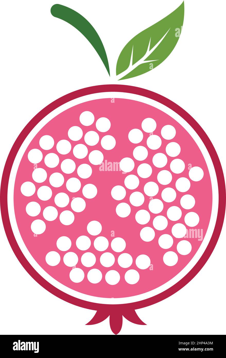 pomegranate icon vector illustration design Stock Vector