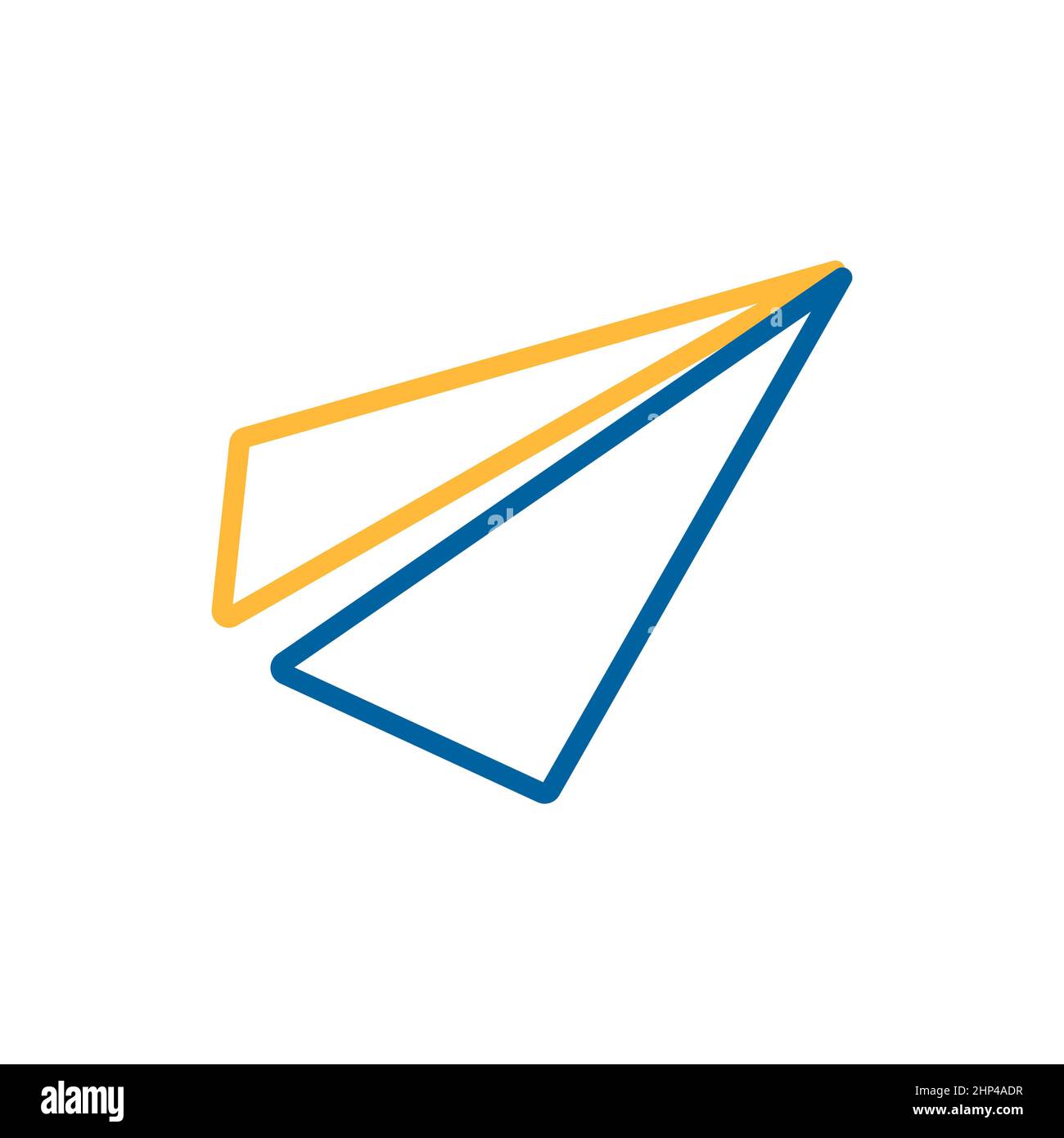 Paper plane, message icon. E-commerce sign. Graph symbol for your web ...