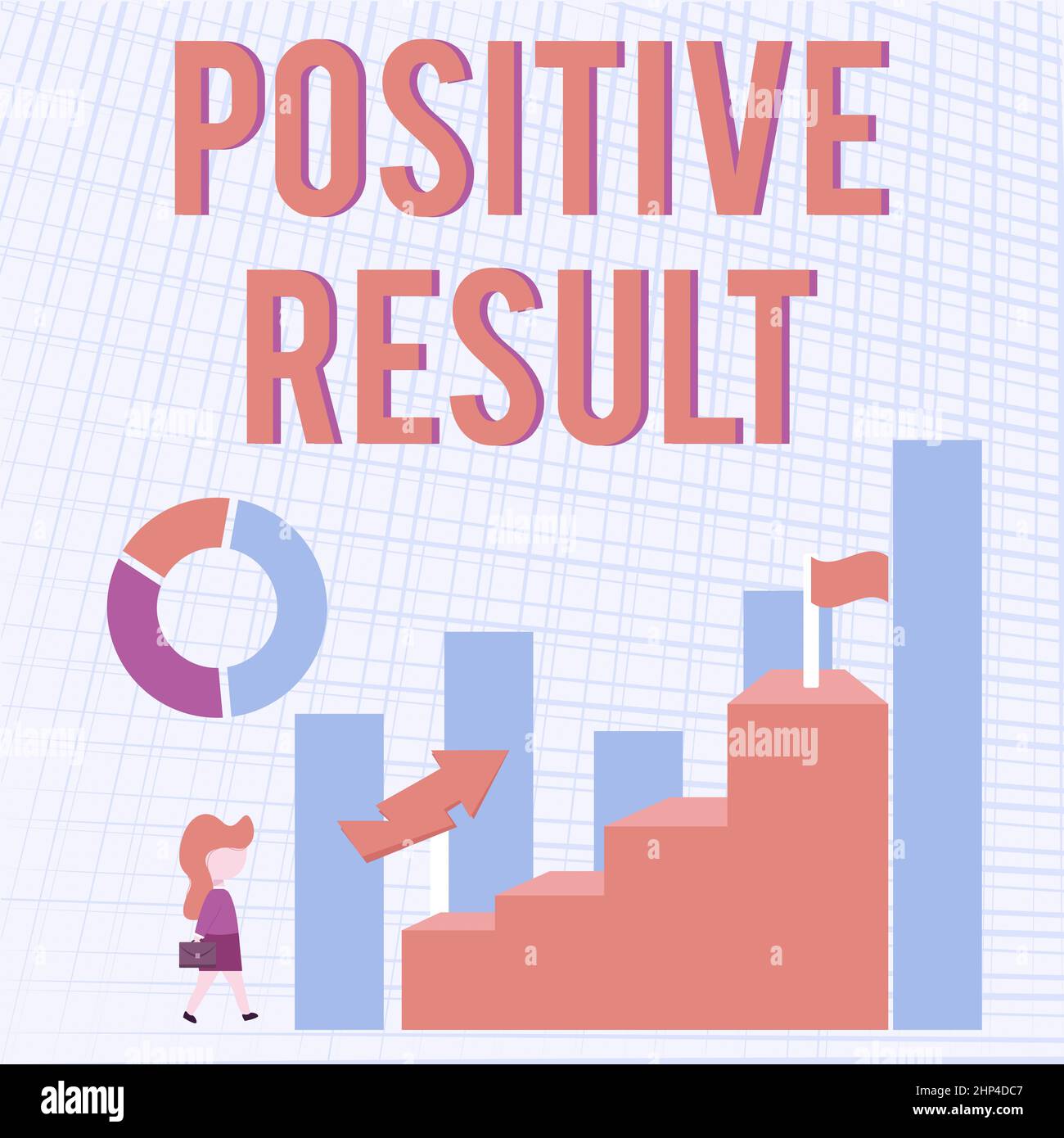 Text sign showing Positive Result, Internet Concept shows that a person ...