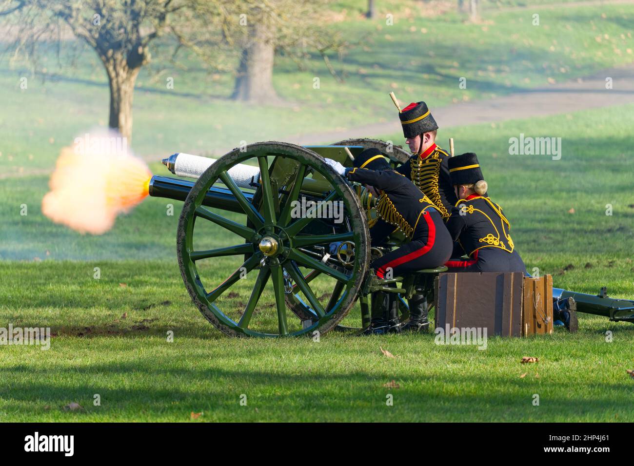 King's Troop, Royal Horse Artillery, London Stock Photo - Alamy