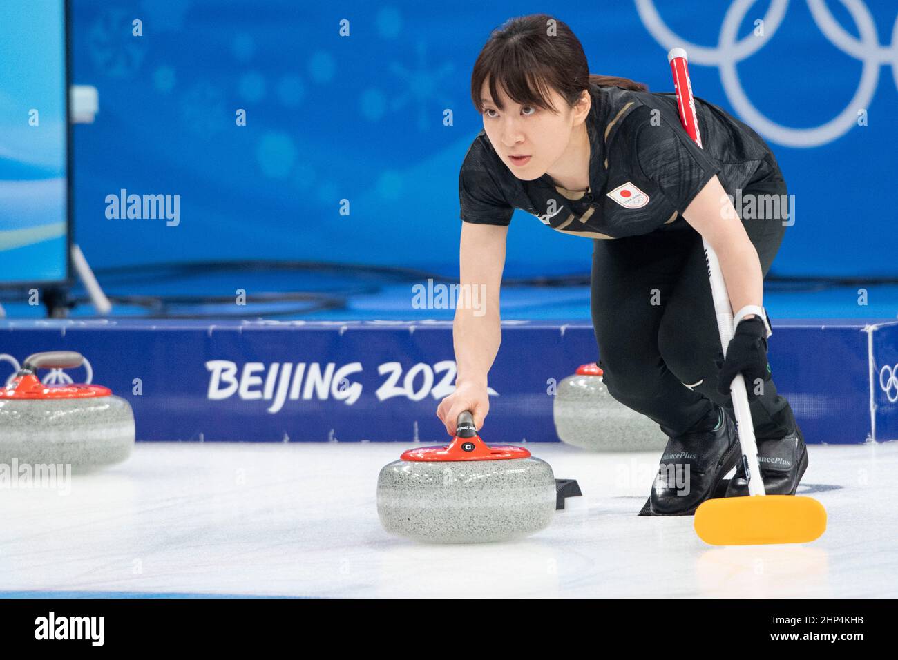Yumi Suzuki (JPN) February 18, 2022 Olympic Curling