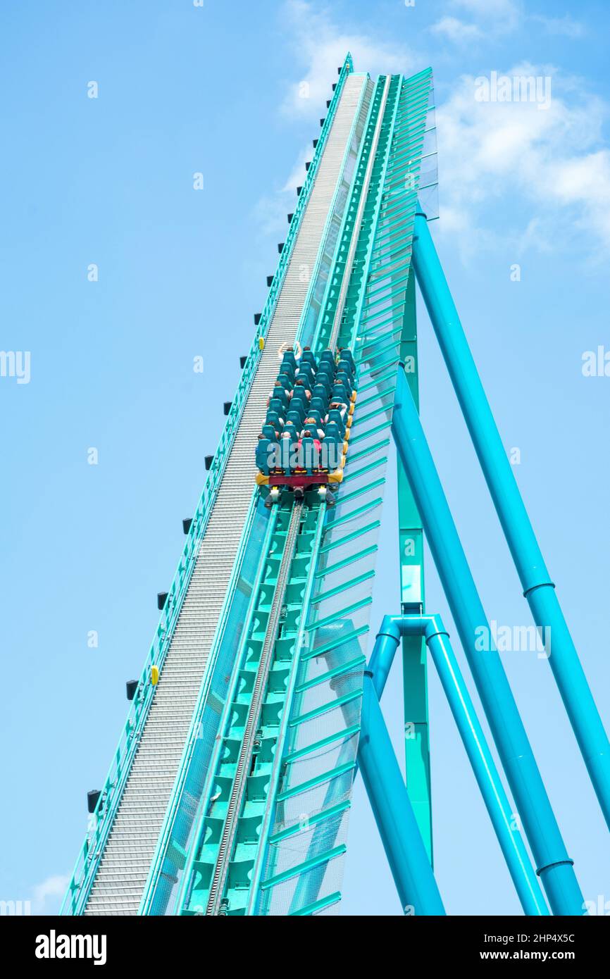 Toronto, Canada, 2013Leviathan Roller Coaster in Canada's Wonderland