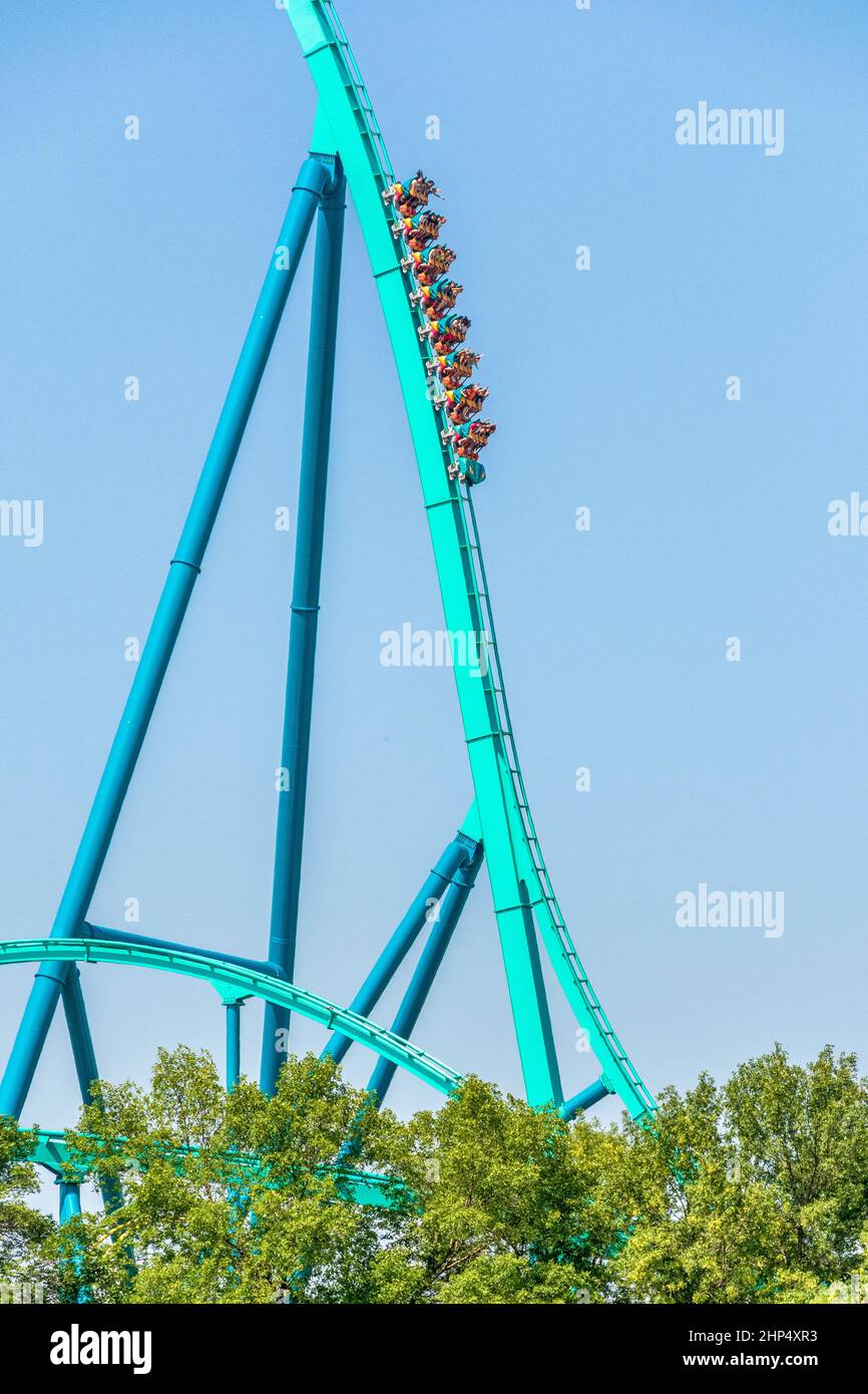 Toronto, Canada, 2013Leviathan Roller Coaster in Canada's Wonderland
