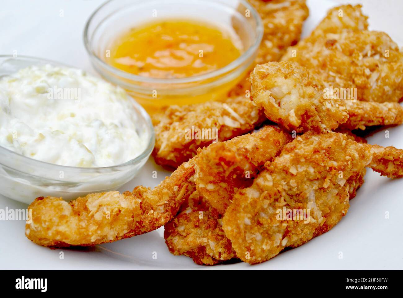 Coconut shrimp mango sauce hires stock photography and images Alamy