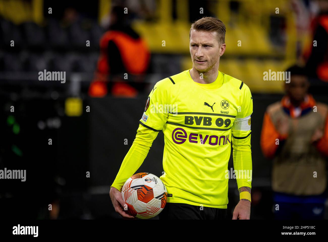 Exit, Germany. 14th July, 2022. firo : July 14th, 2022, football, 1st  Bundesliga, season 2022/2023, SC Verl - BVB, Borussia Dortmund Marco REUS,  BVB, single action Credit: dpa/Alamy Live News Stock Photo - Alamy