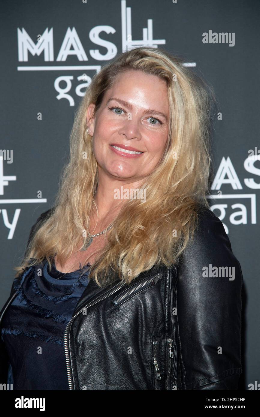 Anna Colona attends Mash Gallery presents 'A GOGO II Art Exhibit' at W Hollywood Hotel, Hollywood, CA on February 17, 2022 Stock Photo