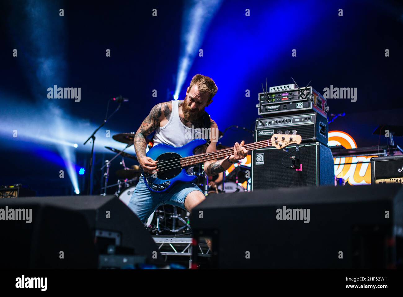 funeral for a friend live at slam dunk festival leeds 2021 Stock Photo