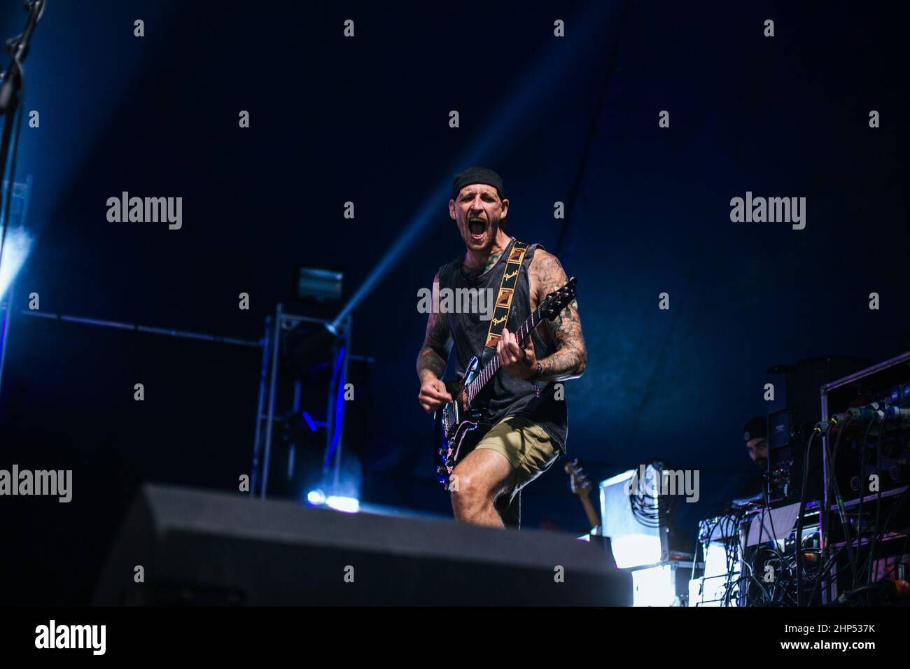 funeral for a friend live at slam dunk festival leeds 2021 Stock Photo