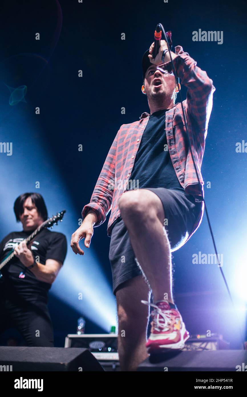 funeral for a friend live at slam dunk festival leeds 2021 Stock Photo