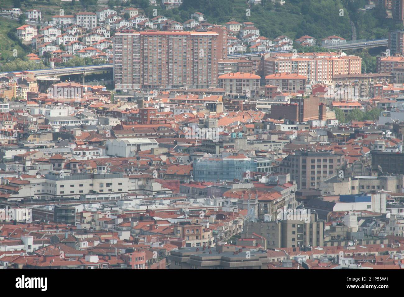 Beautiful shot of the city of Bilbao in Spain Stock Photo - Alamy